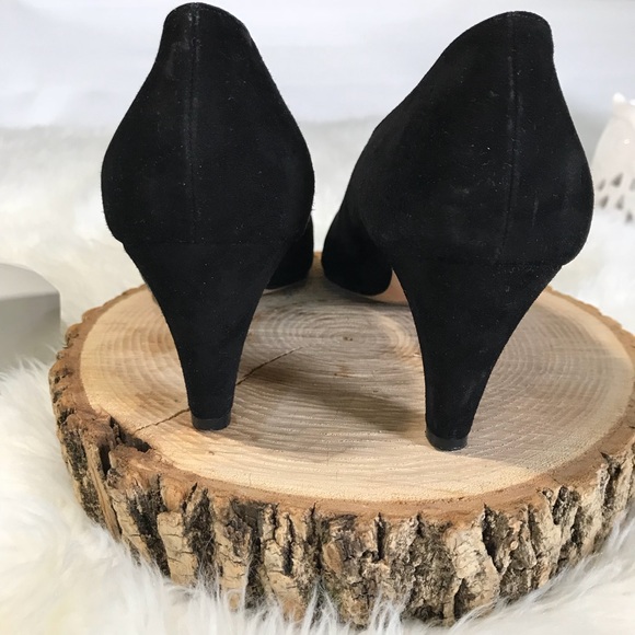 Authentic ST. JOHN Black Color Block Heel - Picture 5 of 8